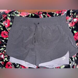 Gymshark Women's Running 2 in 1 Shorts